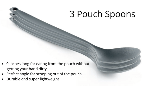 DeliciOats 3 Spoons Long Pouch Spoons